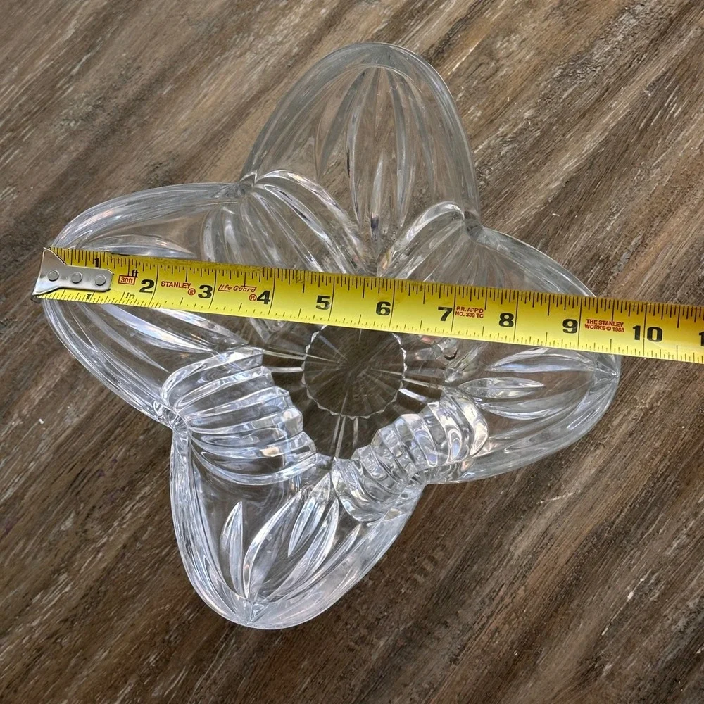 Mikasa San Larenz Crystal Glass Bowl Reamer Elegant Server Kitchenware‎